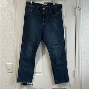 Levi's Dark Blue Boyfriend Jeans